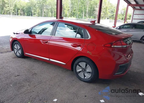 2022 Hyundai Ioniq Hybrid Se из США, поврежденный, VIN KMHC75LCXNU279657